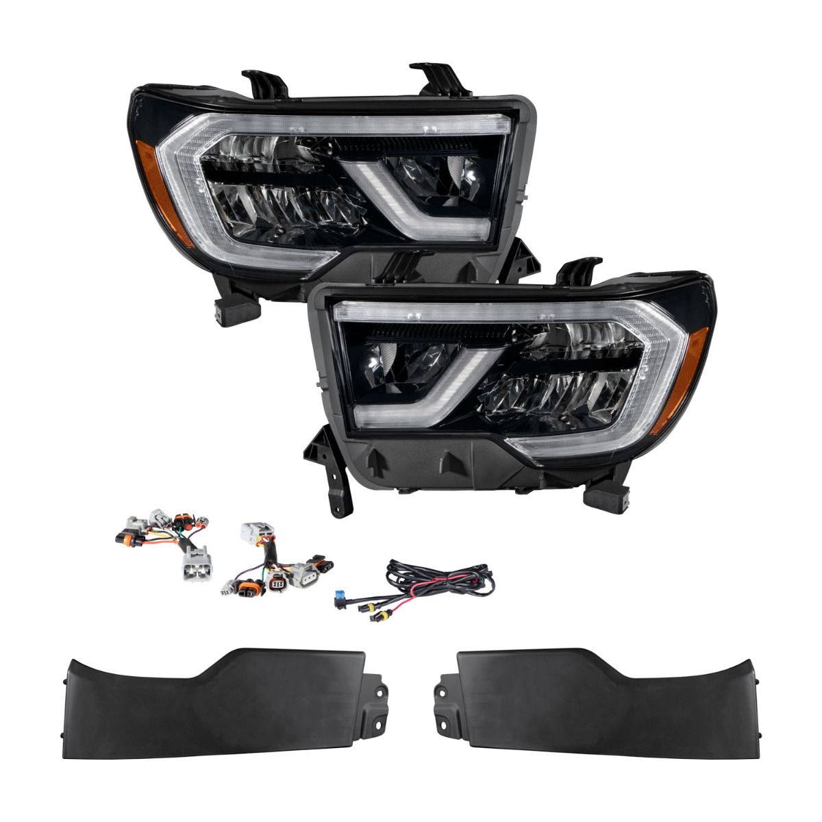 2007+ Toyota Tundra/Sequoia LED Reflector Headlights (pair)