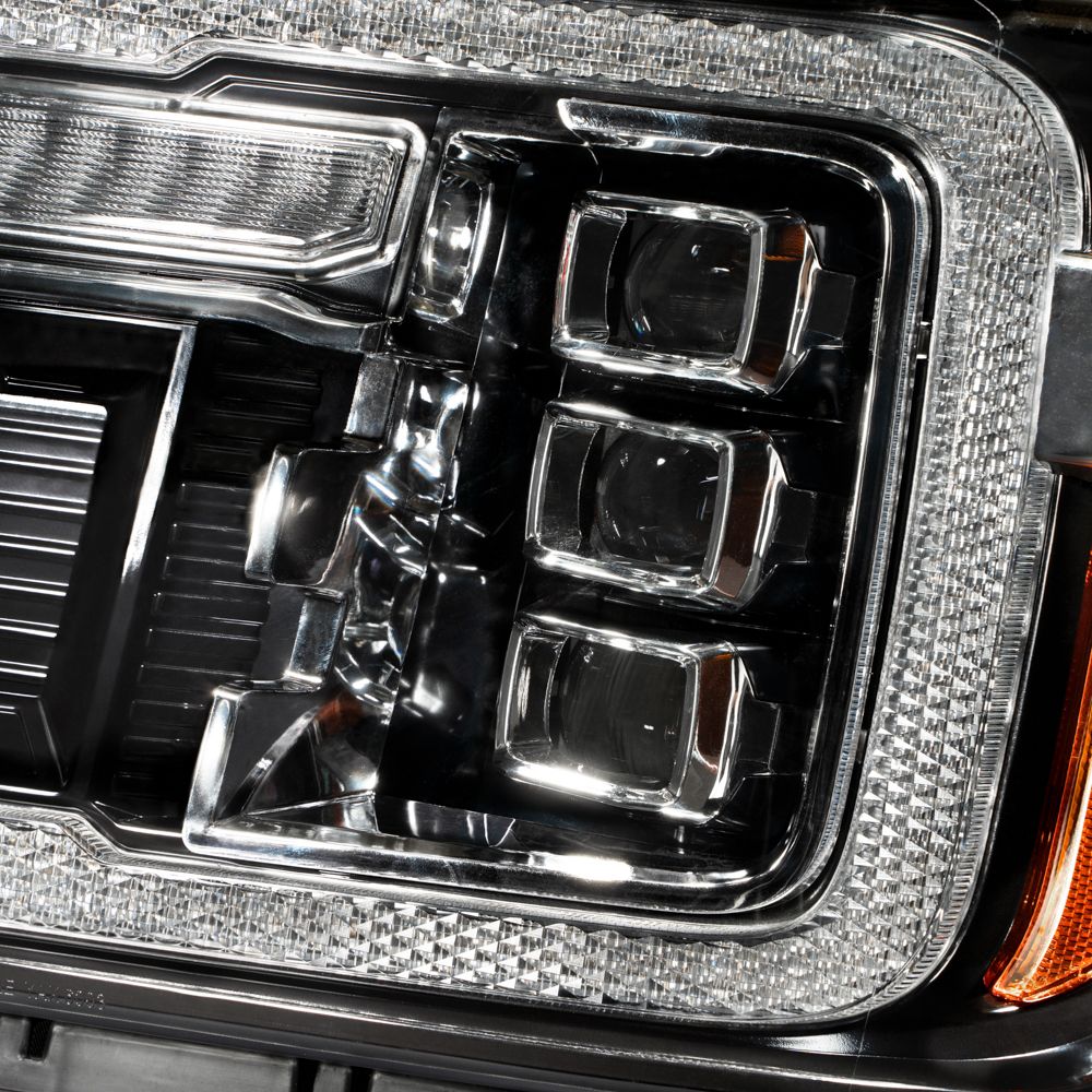 2014+ GMC Sierra 1500/2500/3500 LED Projector Headlights (pair)
