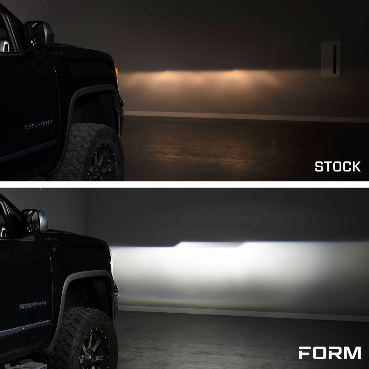 2014+ GMC Sierra 1500/2500/3500 LED Projector Headlights (pair)