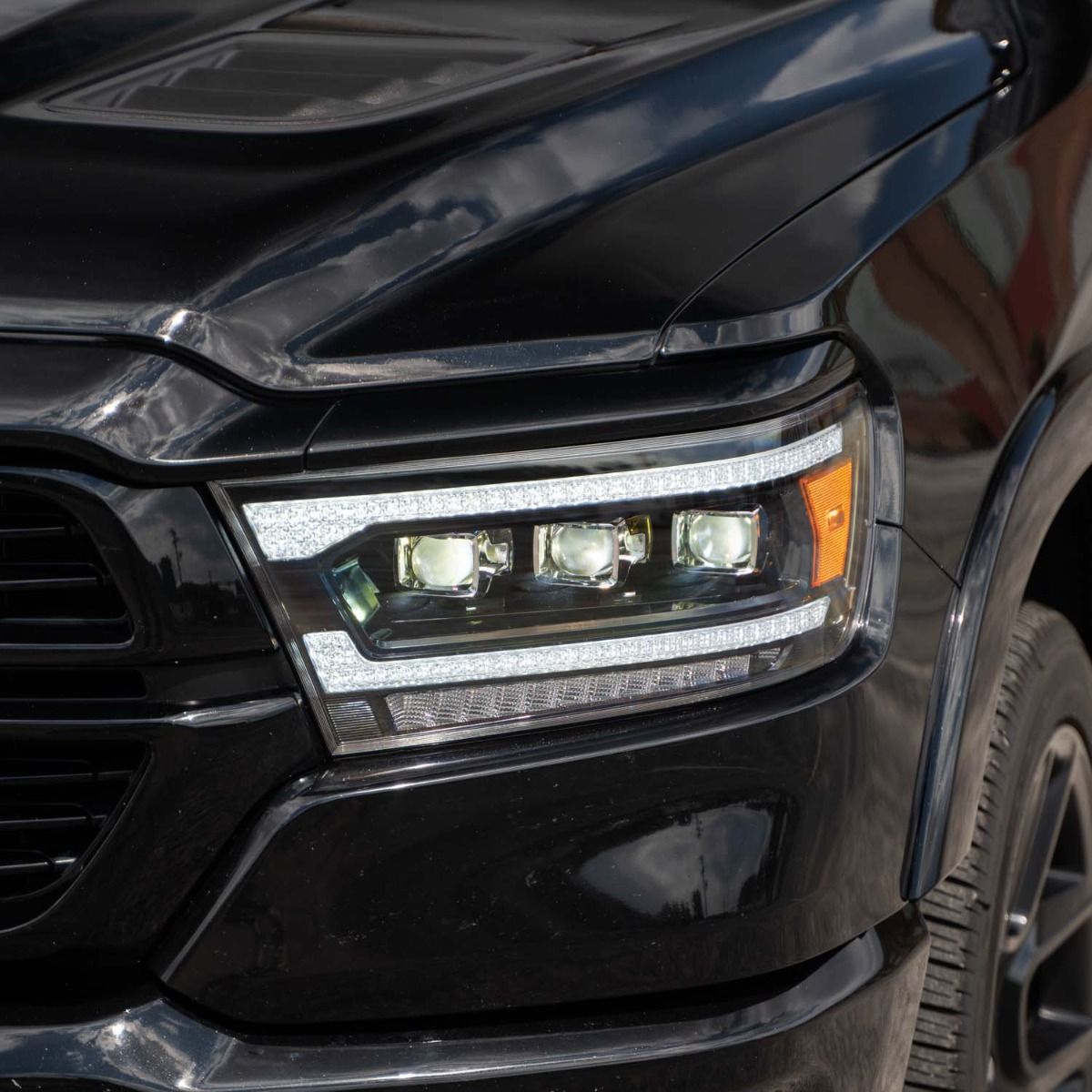 2019-2023 Ram 1500 Sequential LED Projector Headlights (pair)
