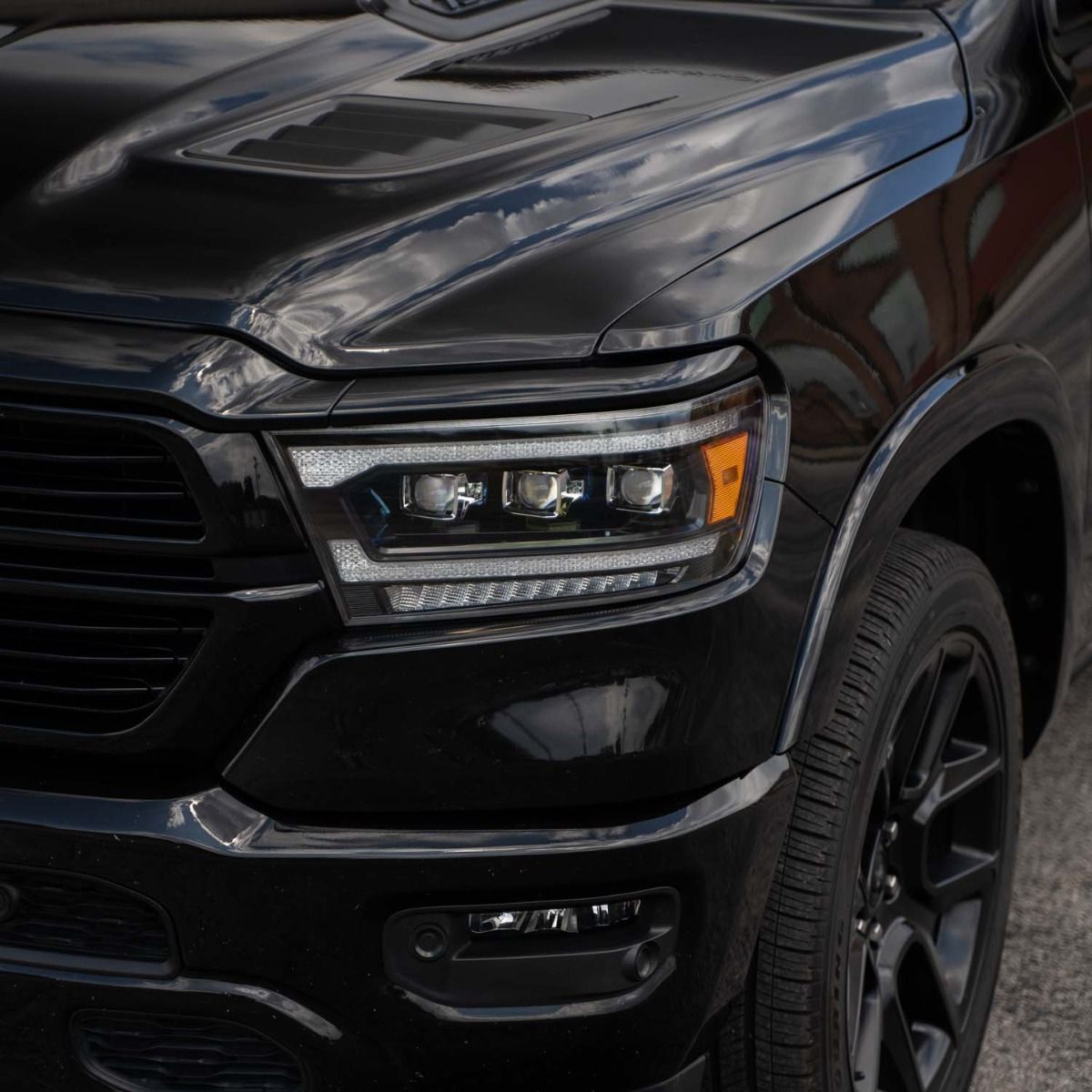 2019-2023 Ram 1500 Sequential LED Projector Headlights (pair)