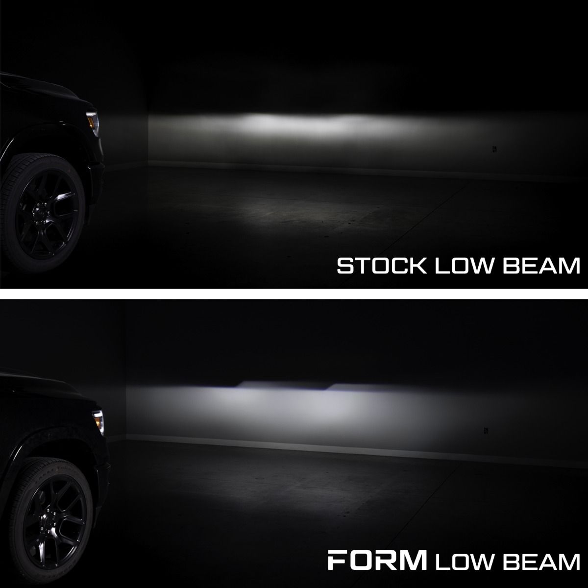 2019-2023 Ram 1500 Sequential LED Projector Headlights (pair)