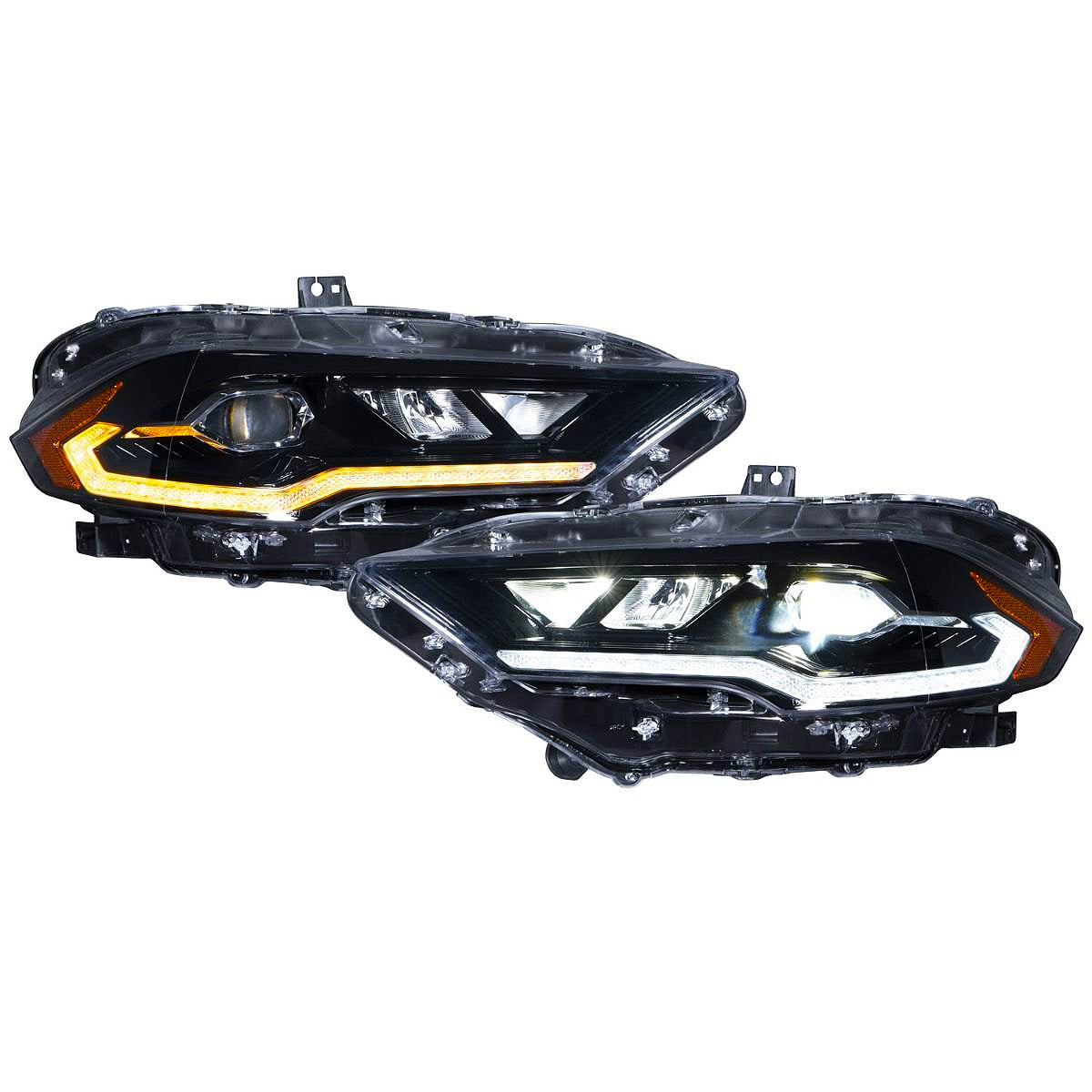 2018-2023 Ford Mustang LED Sequential Headlights (pair)