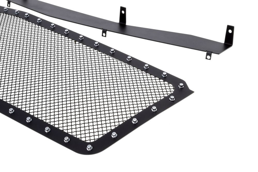 APS GR03LEB28H Main Upper Rivet Grille Fits 2007-2013 Chevy Avalanche