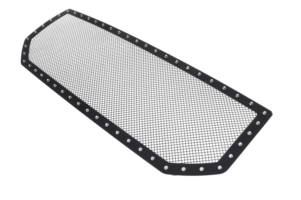 APS GR07LFC62H Main Upper Rivet Grille Fits 2016-2018 GMC Sierra 1500