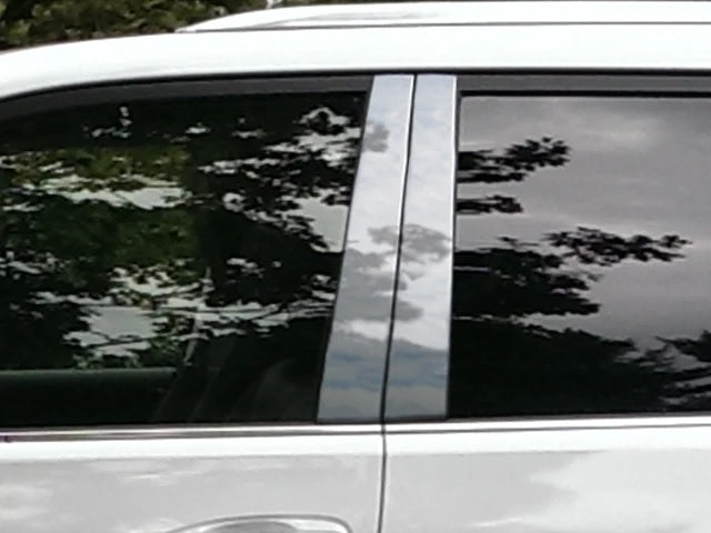 QAA PP10122 Stainless Steel Pillar Post Trim 4pc, Fits 2010-2020 Lexus GX460