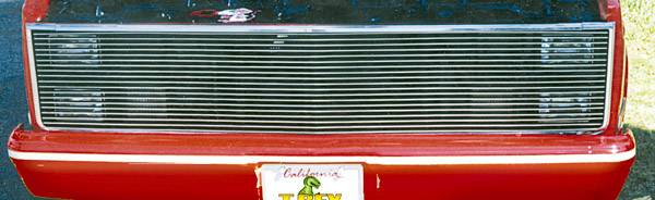 T-REX Grilles 20010 Polished Aluminum Horizontal Phantom Grille Fits 1981-1988 Chevrolet Blazer