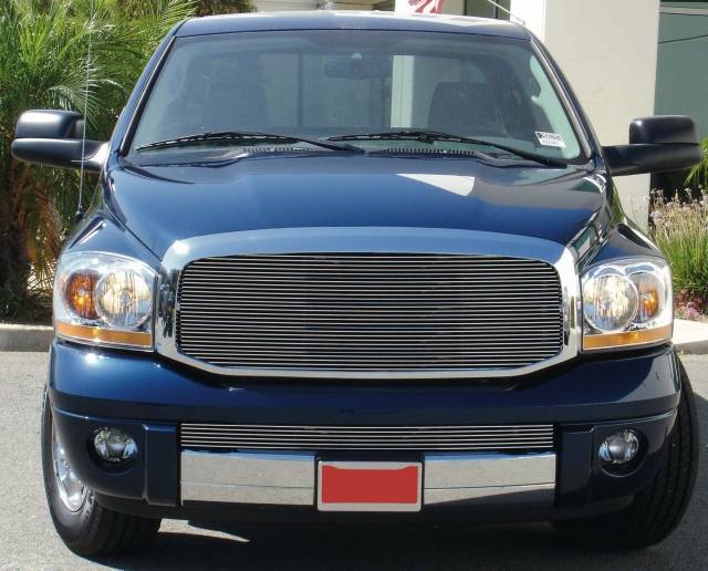 T-REX Grilles 20468 Polished Aluminum Horizontal Grille Fits 2006-2008 Dodge Ram 1500