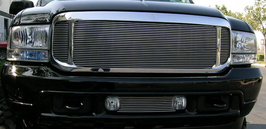 T-REX Grilles 20585 Polished Aluminum Horizontal Grille Fits 2000-2004 Ford Excursion