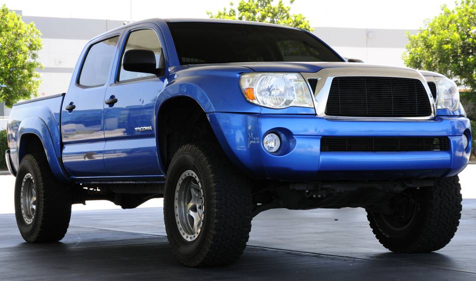 T-REX Grilles 20895B Black Aluminum Horizontal Grille Fits 2005-2010 Toyota Tacoma
