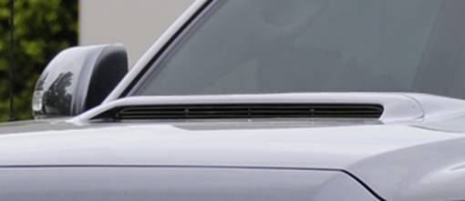 T-REX Grilles 20939B Black Aluminum Horizontal Hood Scoop Fits 2012-2015 Toyota Tacoma