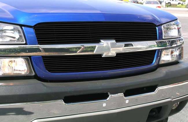 T-REX Grilles 21100B Black Aluminum Horizontal Grille Fits 2003-2006 Chevrolet Avalanche