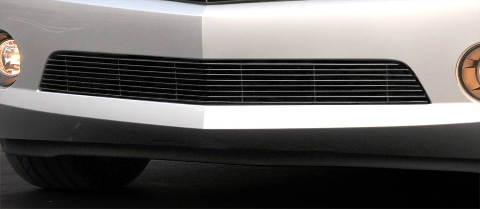 T-REX Grilles 25027B Black Aluminum Horizontal Bumper Grille Fits 2010-2013 Chevrolet Camaro