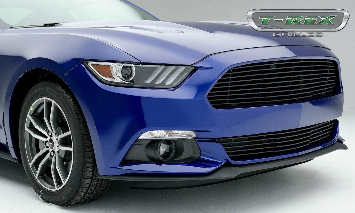 T-REX Grilles 6225301 Black Aluminum Horizontal Bumper Grille Fits 2015-2017 Ford Mustang GT