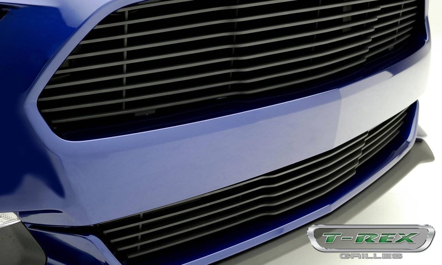 T-REX Grilles 6225301 Black Aluminum Horizontal Bumper Grille Fits 2015-2017 Ford Mustang GT