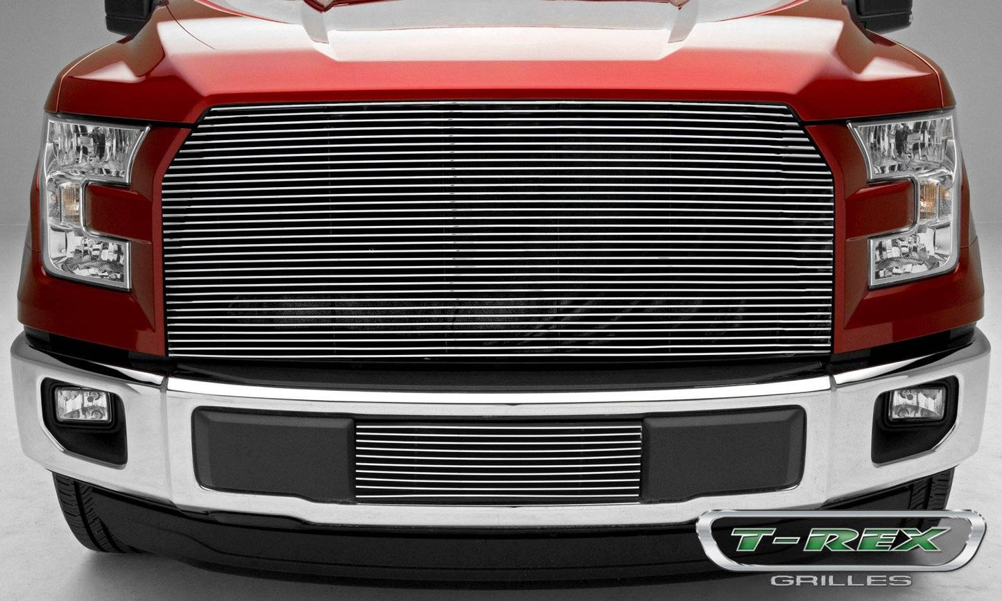 T-REX Grilles 20573 Polished Aluminum Horizontal Grille Fits 2015-2017 Ford F-150