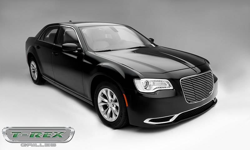 T-REX Grilles 21436 Polished Aluminum Horizontal Grille Fits 2015-2018 Chrysler 300