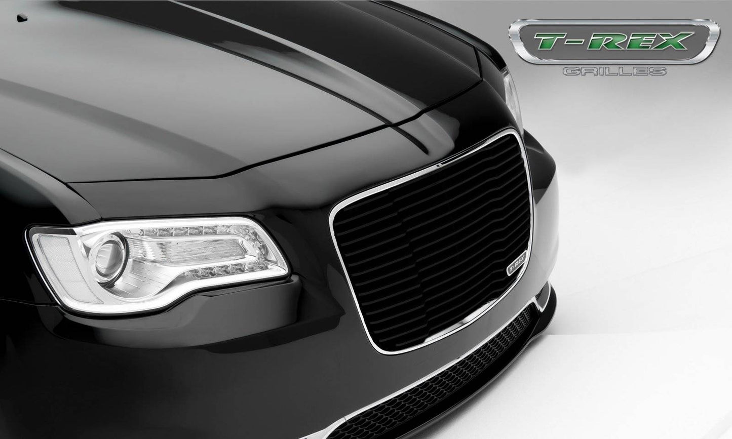 T-REX Grilles 6214361 Black Aluminum Horizontal Grille Fits 2015-2018 Chrysler 300