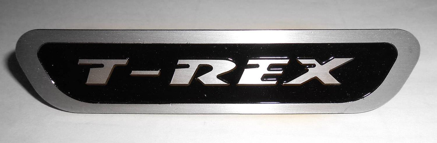 T-REX Grilles L1016 Black Aluminum Badge Logo