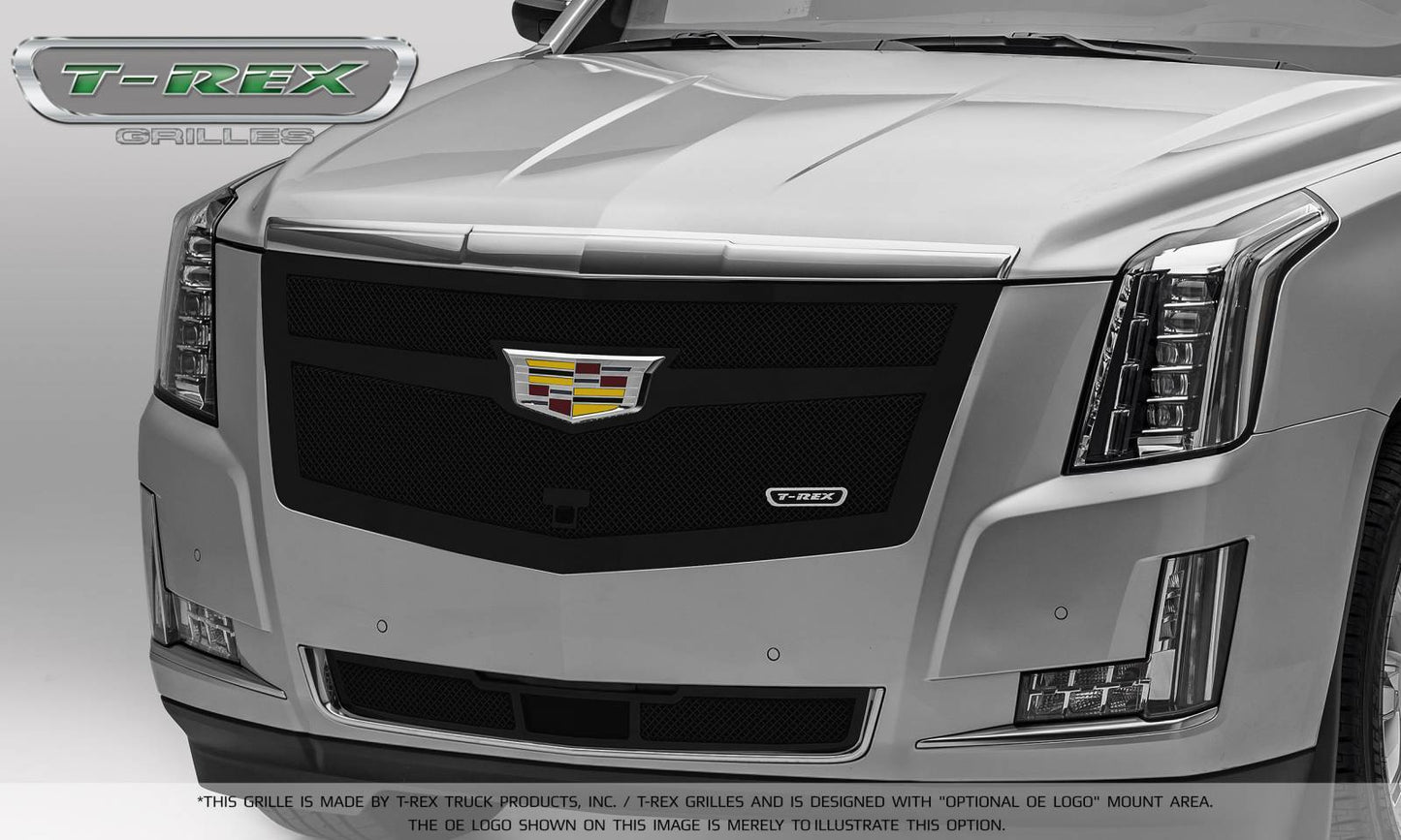 T-REX Grilles 52181 Black Stainless Steel Small Mesh Bumper Grille Fits 2015i-2020 Cadillac Escalade Escalade EXT Escalade ESV