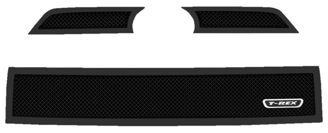 T-REX Grilles 51949 Black Mild Steel Small Mesh Grille Fits 2014-2019 Toyota 4Runner