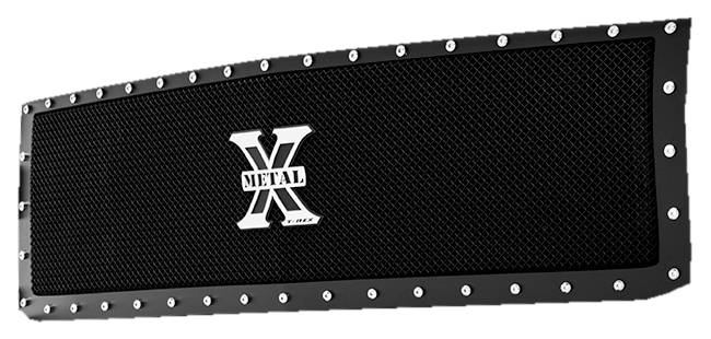 T-REX Grilles 6711231 Black Mild Steel Small Mesh Grille Fits 2015-2019 Chevrolet Silverado 2500
