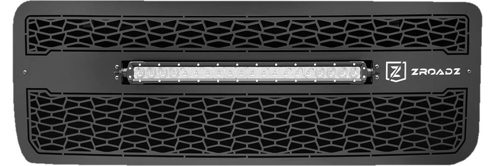 ZROADZ Z312111 Black Mild Steel Main Grille Fits 2015-2019 GMC Sierra 2500 3500