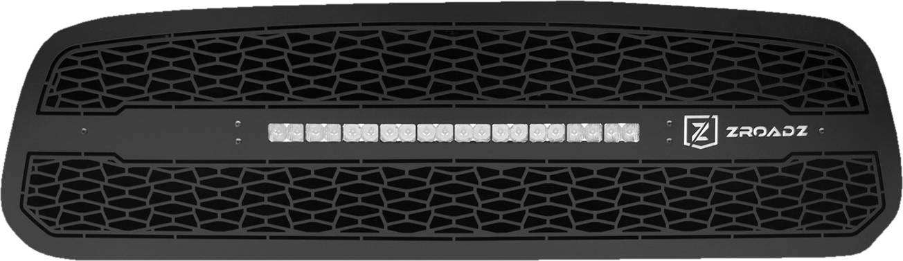 ZROADZ Z314581 Black Mild Steel Main Grille Fits 2013-2018 Ram 1500
