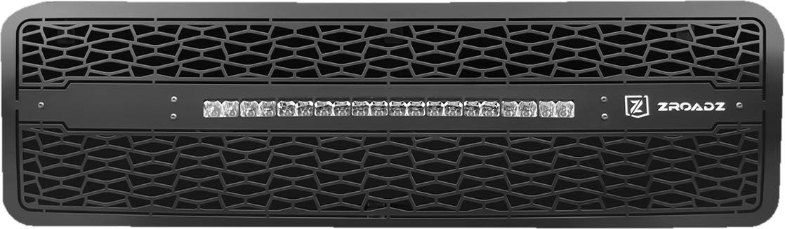 ZROADZ Z315681 Black Mild Steel Main Grille Fits 2009-2012 Ford F-150