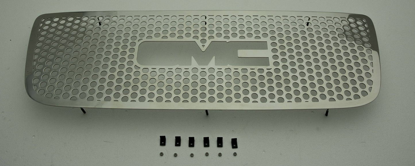 T-REX Grilles 54317 Polished Stainless Steel Denali Style Grille Fits 2004-2023 GMC Savana Van