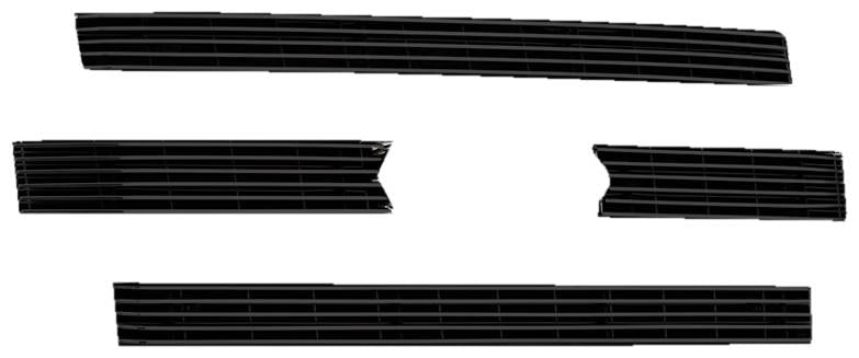 T-REX Grilles 21573B Black Aluminum Horizontal Grille Fits 2013-2017 Ford F-150 XLT