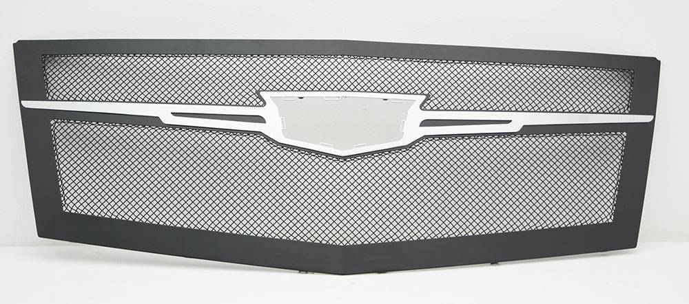 T-REX Grilles 51184 Black Mild Steel Small Mesh Grille Fits 2015-2015 Cadillac Escalade Escalade EXT Escalade ESV