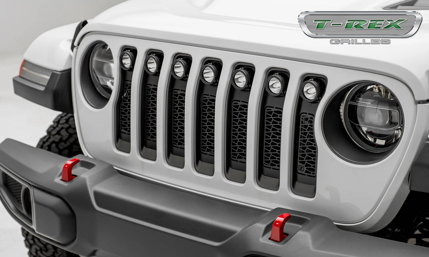 ZROADZ Z314931 Black Mild Steel Main Grille Fits 2018-2023 Jeep Wrangler JL Wrangler JLU