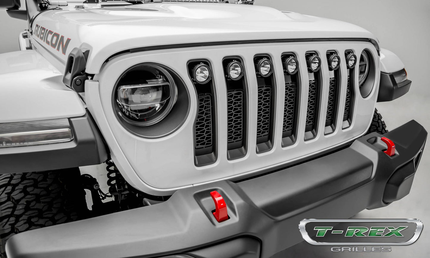 ZROADZ Z314931 Black Mild Steel Main Grille Fits 2018-2023 Jeep Wrangler JL Wrangler JLU