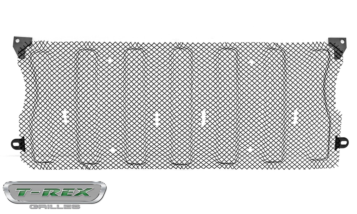 T-REX Grilles 46493 Black Mild Steel Small Mesh Grille Fits 2020-2023 Jeep Gladiator Overland Gladiator Rubicon