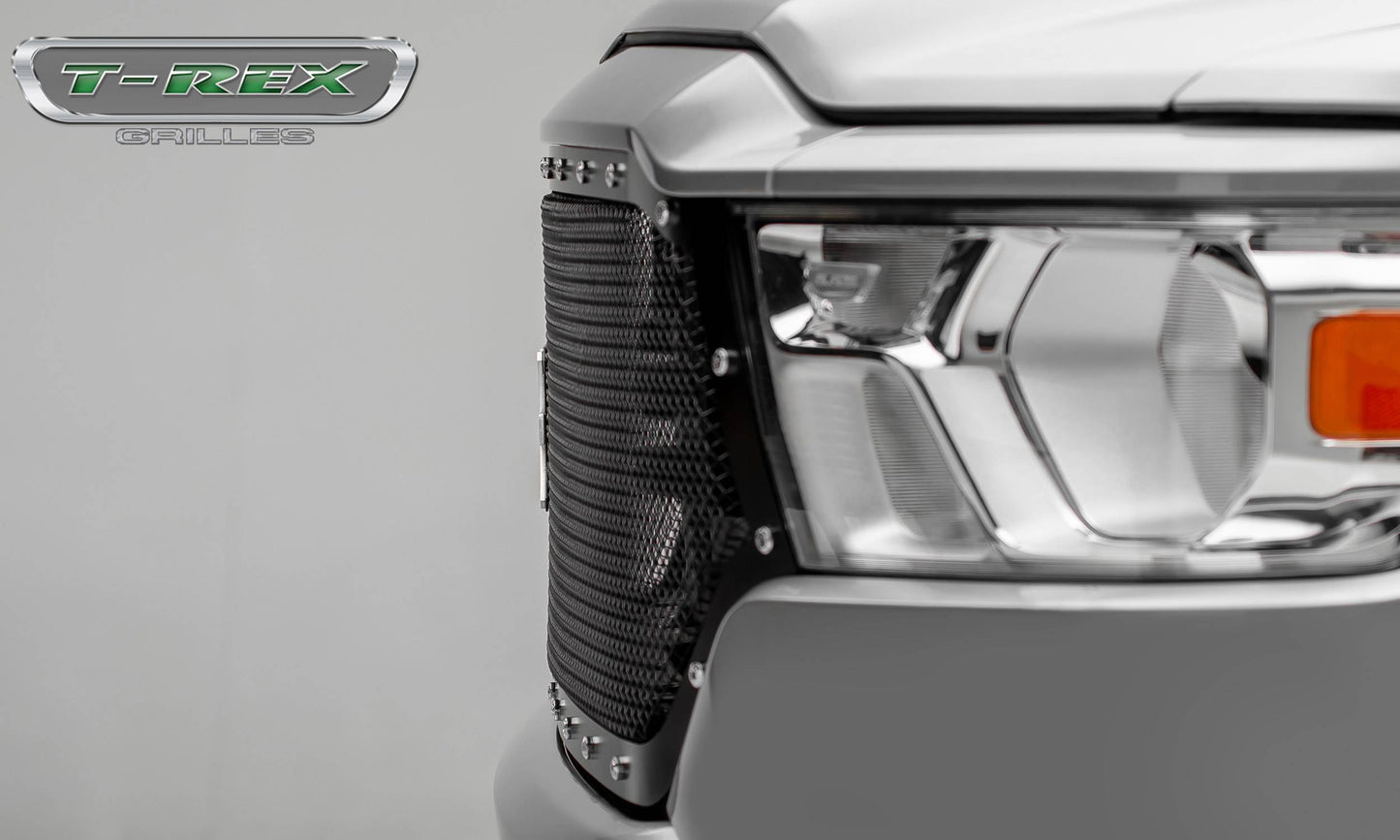 T-REX Grilles 6714651 Black Mild Steel Small Mesh Grille Fits 2019-2023 Ram 1500 Laramie 1500 Lone Star 1500 Big Horn 1500 Tradesman
