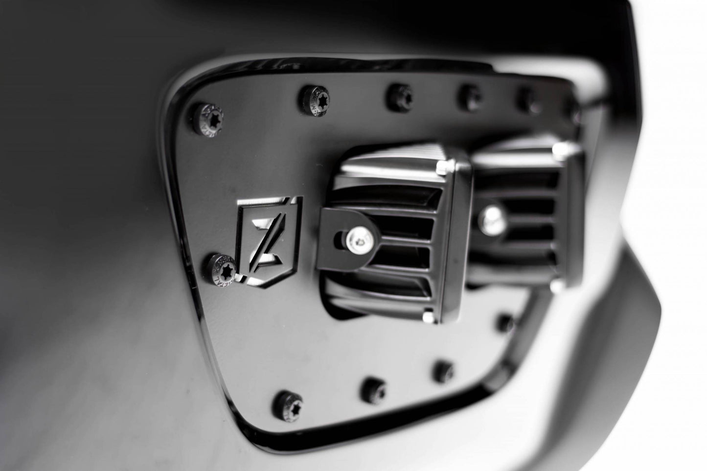 ZROADZ Z322671 Black Mild Steel Front Bumper OEM Fog LED Bracket Fits 2015-2020 Chevrolet Colorado