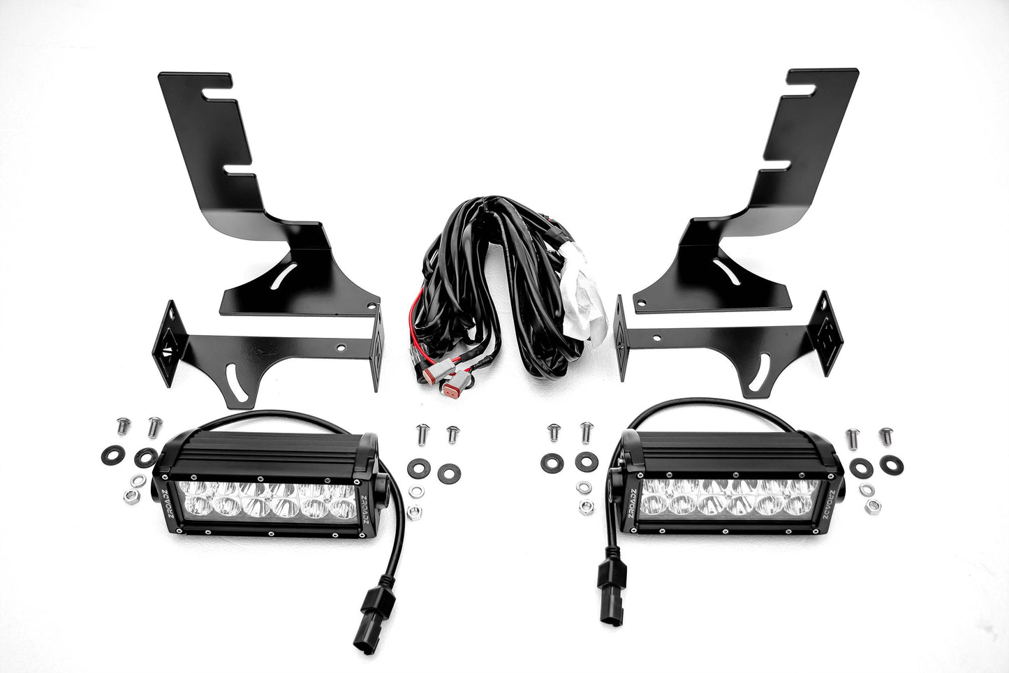 ZROADZ Z382182-KIT Black Mild Steel Rear Bumper LED Kit Fits 2019 -2022 Chevrolet Silverado 1500 LTD