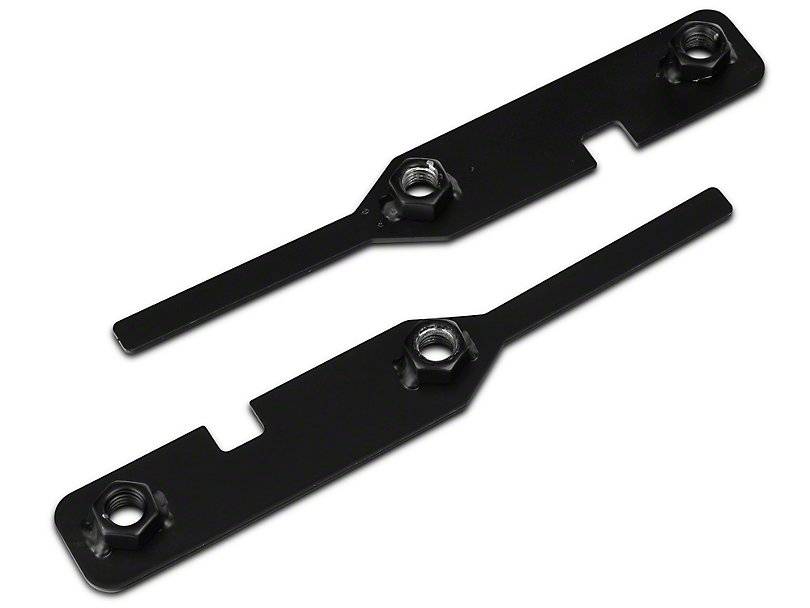 ZROADZ Z325651 Black Mild Steel Front Bumper OEM Fog LED Bracket Fits 2010-2014 Ford F-150 Raptor