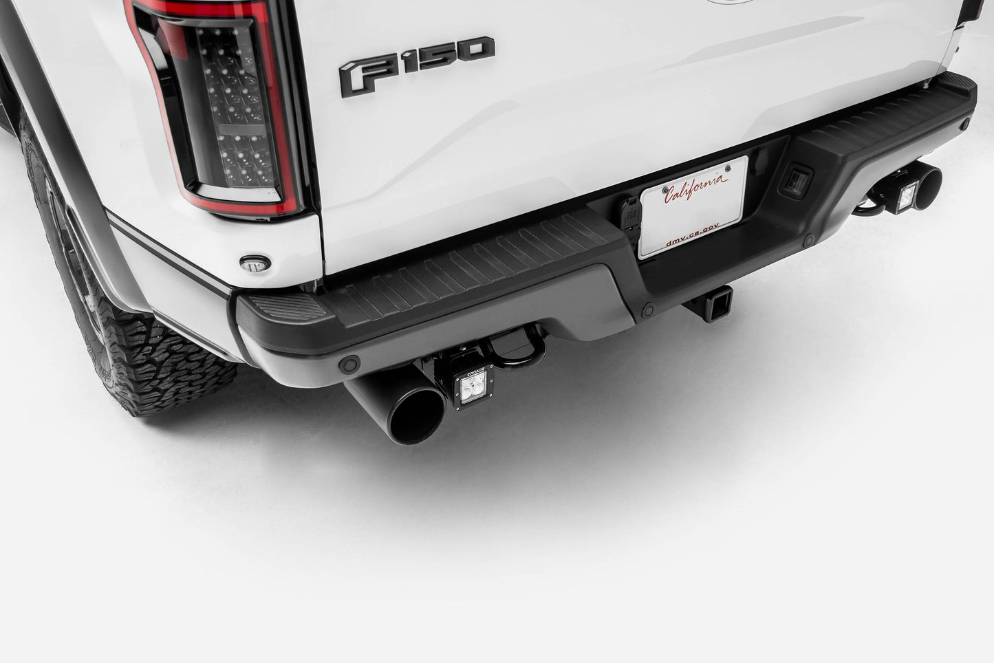 ZROADZ Z385651-KIT Black Mild Steel Rear Bumper LED Kit Fits 2017-2020 Ford F-150 Raptor