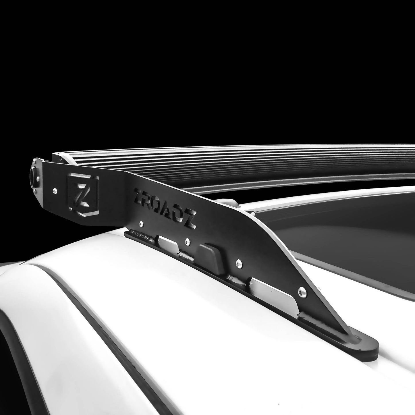 ZROADZ Z335461 Black Mild Steel Front Roof LED Bracket Fits 1999-2016 Ford F-250 F-350 F-450 F-550