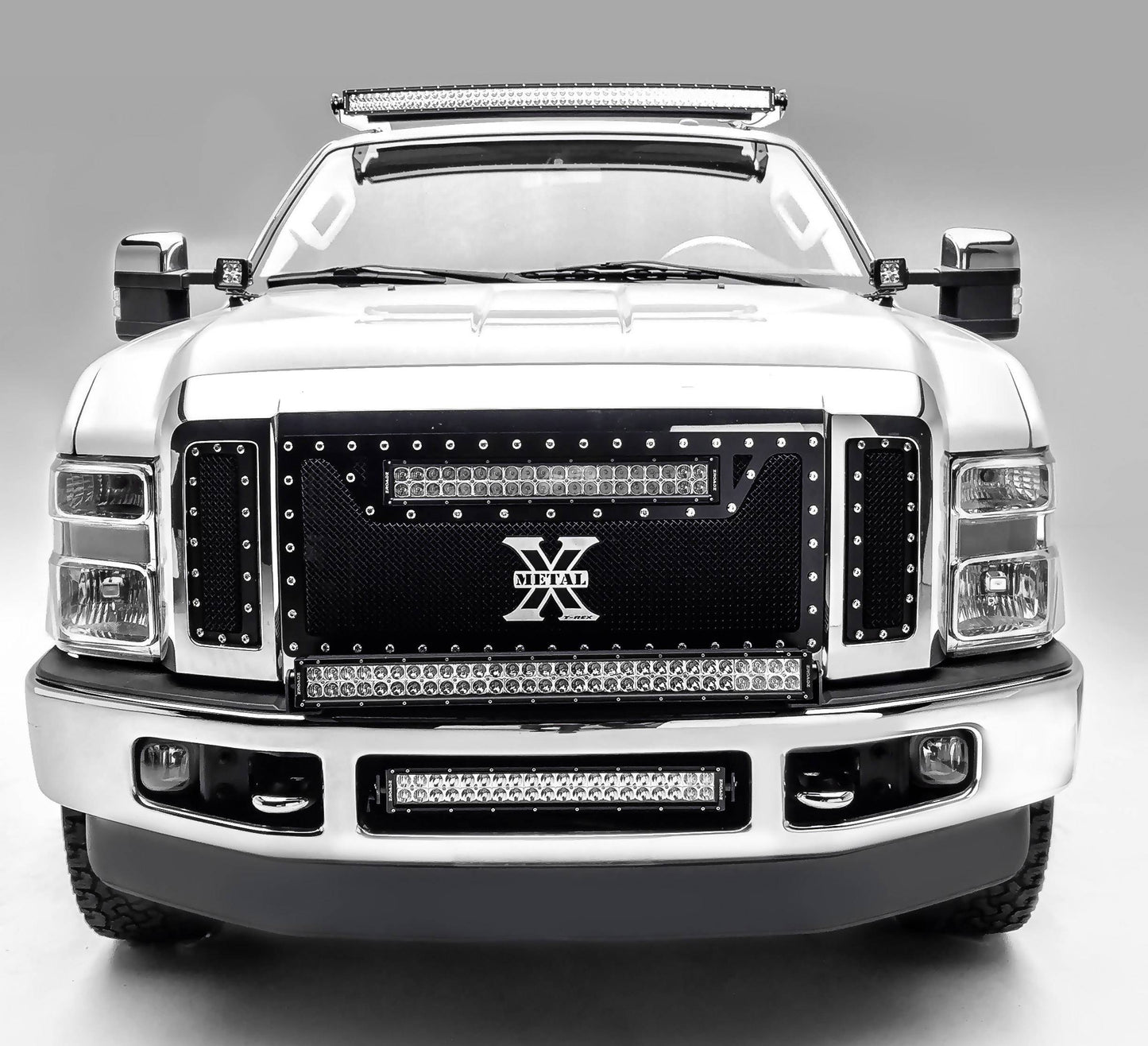 ZROADZ Z365461 Black Mild Steel Hood Hinge LED Bracket Fits 2011-2016 Ford F-250 F-350 F-450 F-550
