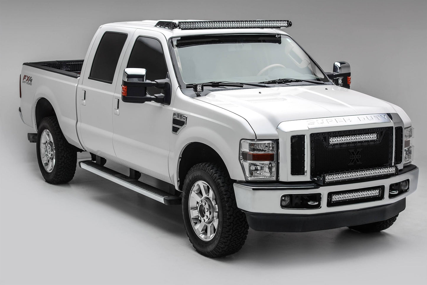 ZROADZ Z365461-KIT2 Black Mild Steel Hood Hinge LED Kit Fits 2011-2016 Ford F-250 F-350 F-450 F-550