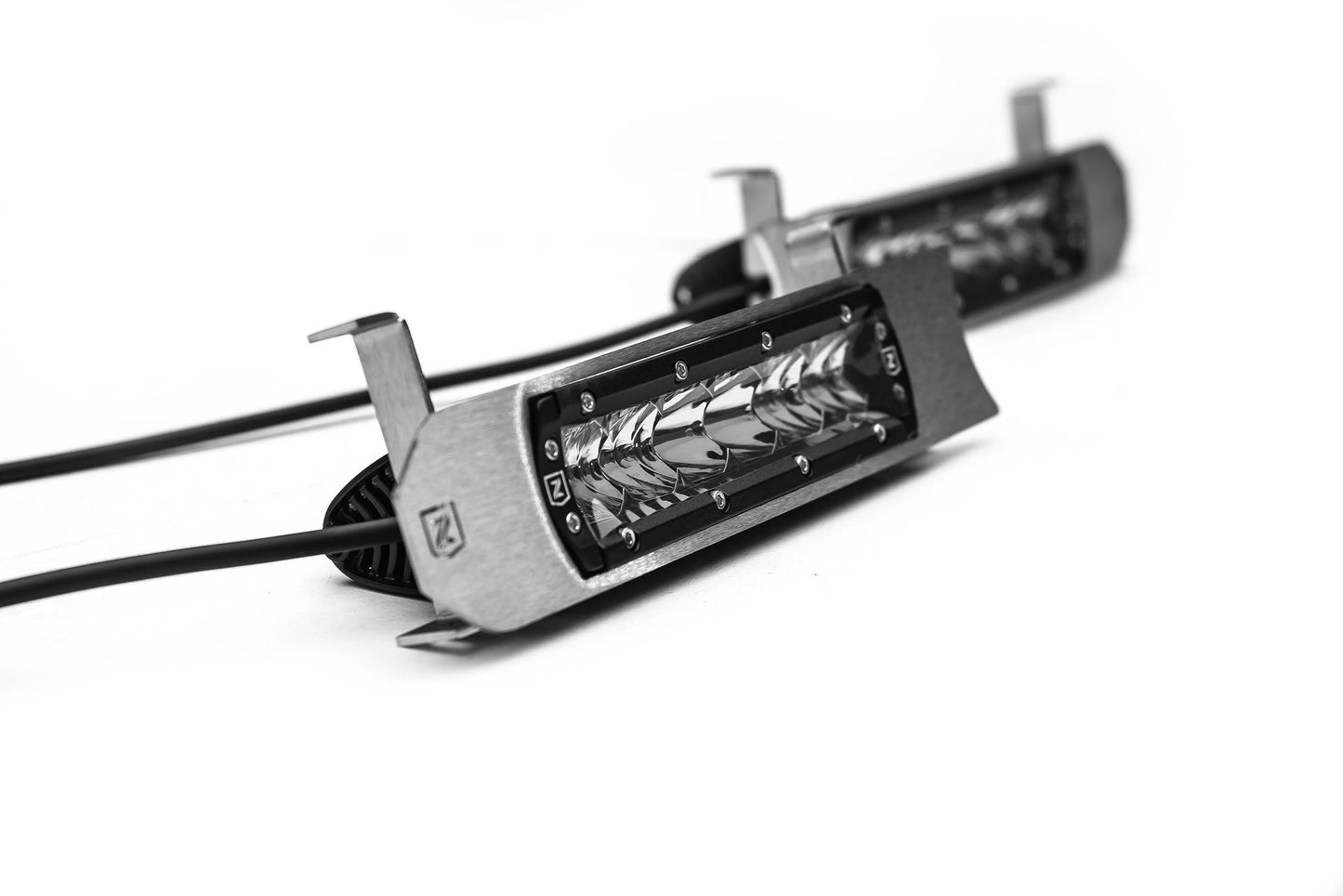 ZROADZ Z415473-KIT Brushed Stainless Steel OEM Grille LED Kit Fits 2017-2019 Ford F-250 Lariat F-250 King Ranch F-350 Lariat F-350 King Ranch F-450 Lariat F-450 King Ranch F-550 Lariat F-550 King Ranch