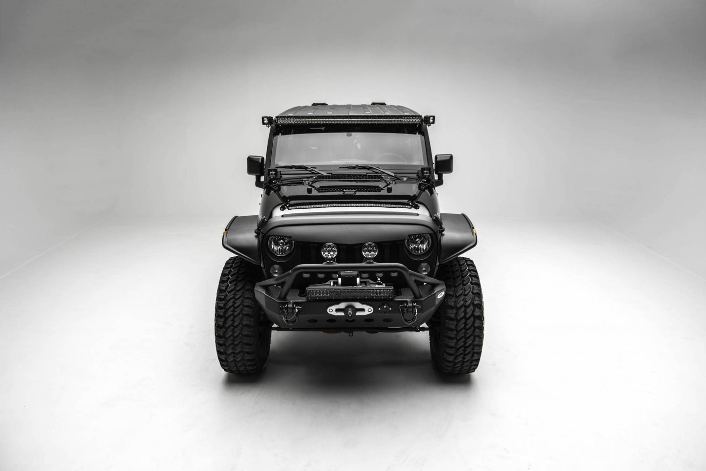 ZROADZ Z374814 Black Mild Steel Lower A Pillar LED Bracket Fits 2007-2018 Jeep Wrangler JK Wrangler JKU