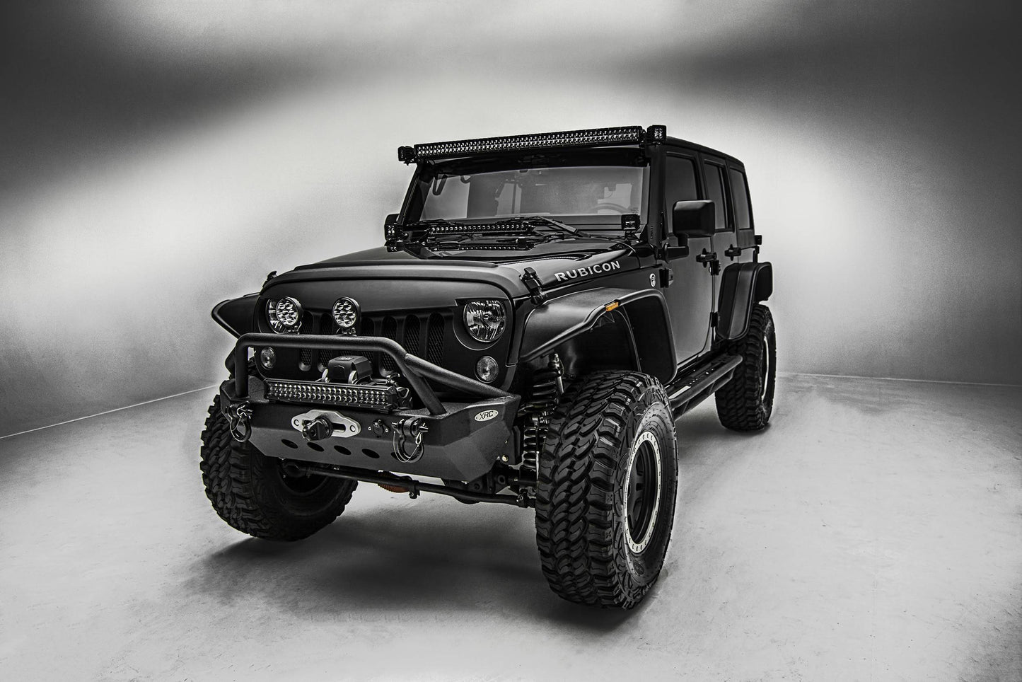 ZROADZ Z374811-KIT-S Black Mild Steel Front Roof LED Kit Fits 2007-2018 Jeep Wrangler JK Wrangler JKU