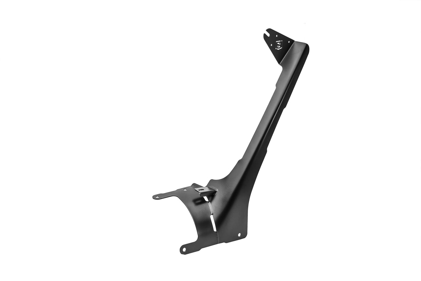 ZROADZ Z374831-BK2 Black Mild Steel Front Roof LED Bracket Fits 2019-2023 Jeep Gladiator
