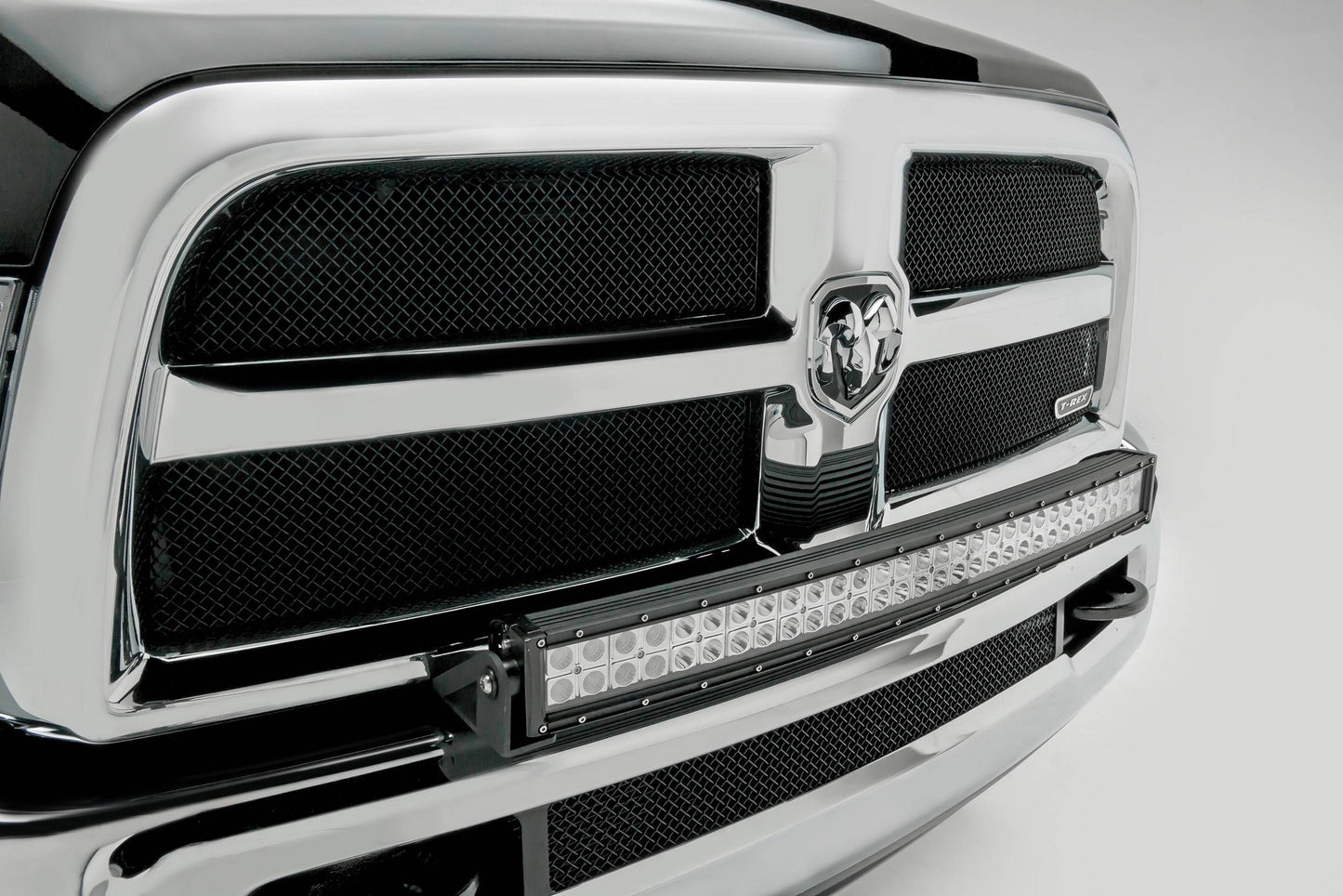 ZROADZ Z324522-KIT Black Mild Steel Front Bumper Top LED Kit Fits 2010-2018 Ram 2500 3500