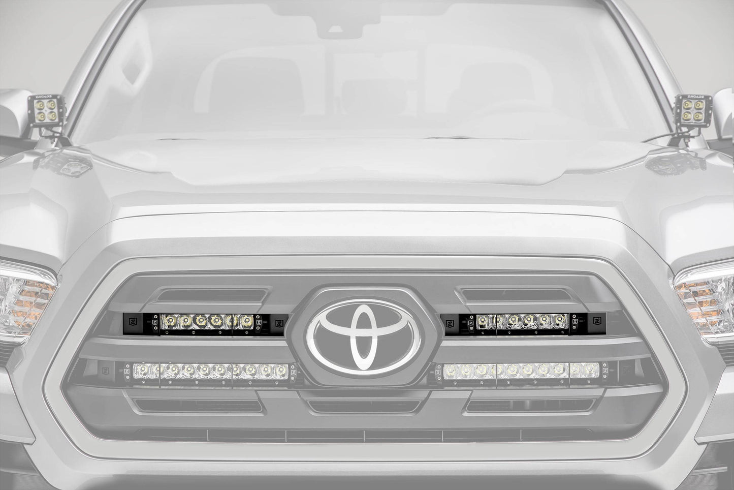 ZROADZ Z419511-KIT Black Stainless Steel OEM Grille LED Kit Fits 2018-2019 Toyota Tacoma