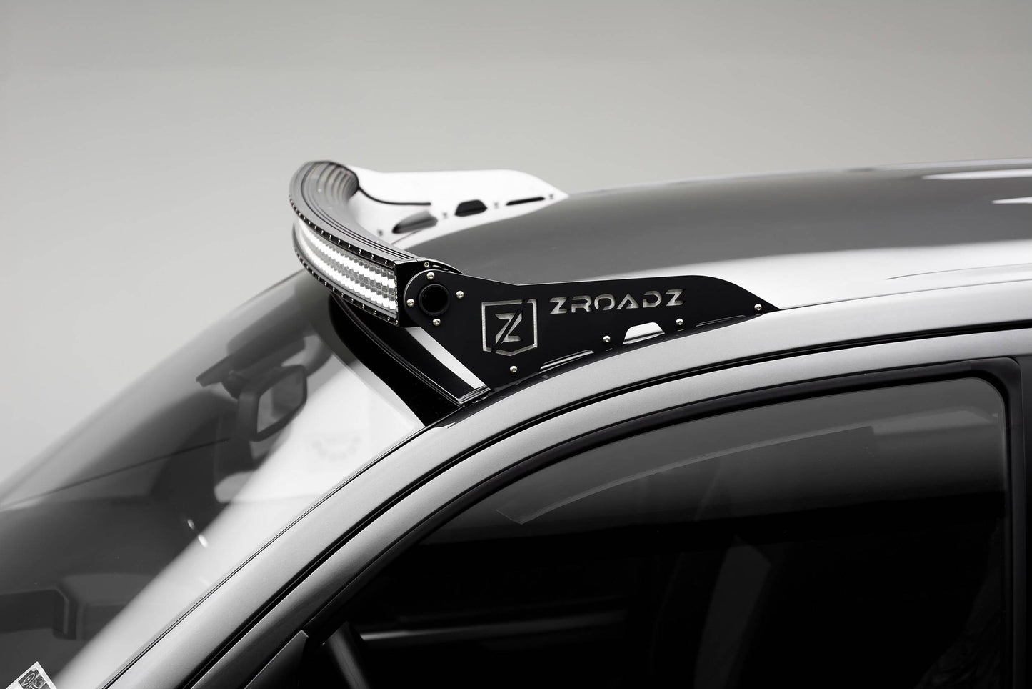 ZROADZ Z339641 Black Mild Steel Front Roof LED Bracket Fits 2007-2021 Toyota Tundra